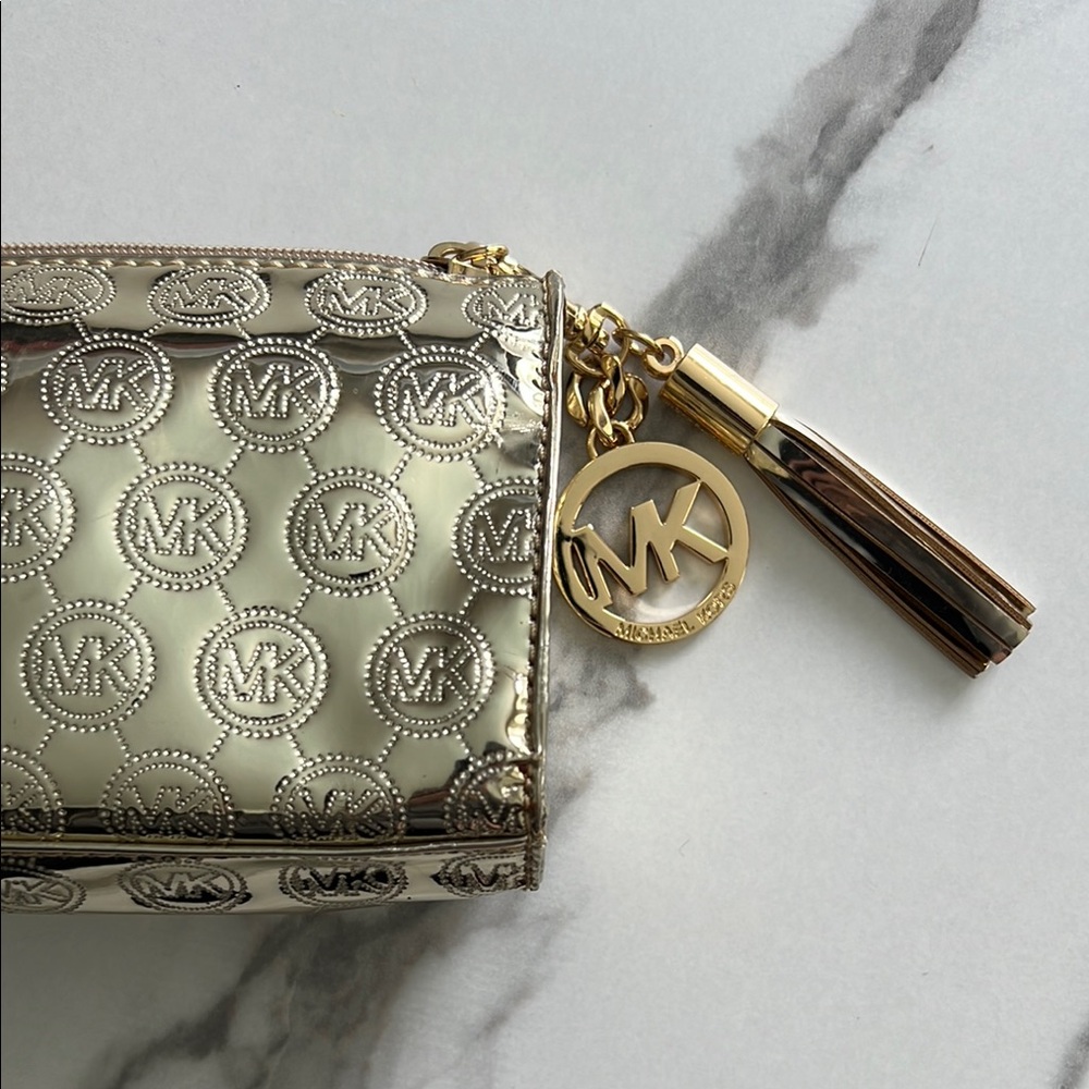 Michael Kors Gold Wristlet - Picture 2 of 5